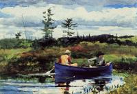 Homer, Winslow - The Blue Boat